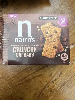 Belgian Chocolate Chunk Crunchy Oat Bars by Nairn's - Tier D kids snack