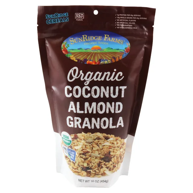 Organic Granola, Coconut Almond by Simply Roundy's - Tier D kids snack