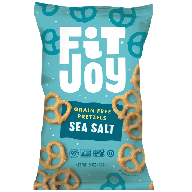 Sea Salt Pretzel Twists by FitJoy - Tier B kids snack
