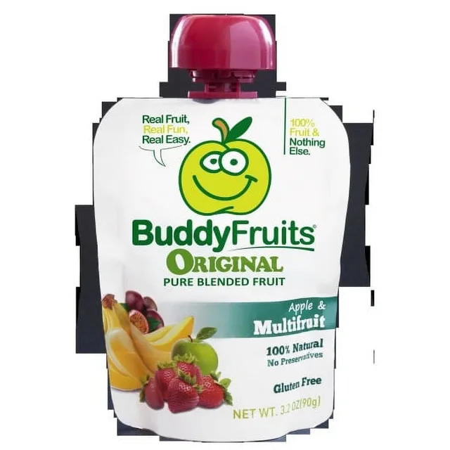 Pure Blended Multi-Fruit Snack by Buddy Fruits - Tier B kids snack