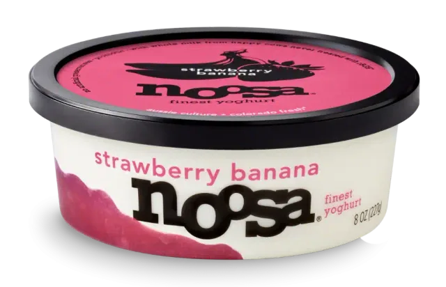 Strawberry Banana Yoghurt by Noosa - Tier E kids snack