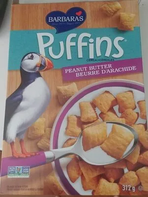 Puffins Cereal Peanut Butter by Barbara's - Tier E kids snack