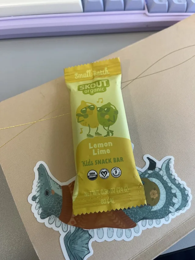 Lemon Lime Kids Snack Bar by Skout Organic - Tier C kids snack