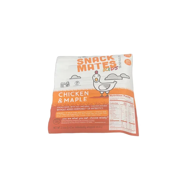 Kids Chicken & Apple Sticks, Chicken; Apple by Snack Mates (The New Primal) - Tier B kids snack