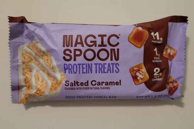 Salted Caramel Protein Treats by Magic Spoon - Tier B kids snack