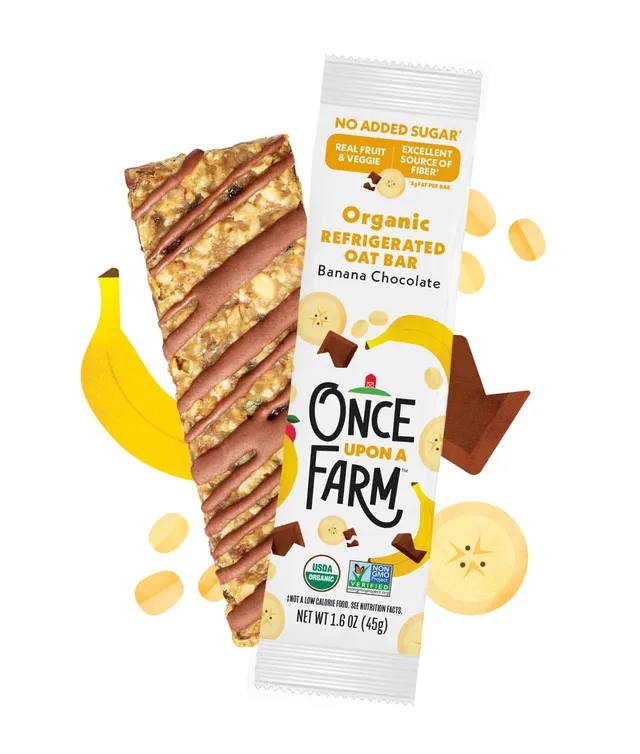 Organic Refrigerated Oat Bar Banana Chocolate by Once Upon a Farm - Tier B kids snack