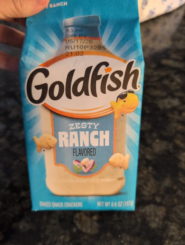 Zesty Ranch Goldfish by Pepperidge Farm - Tier A kids snack