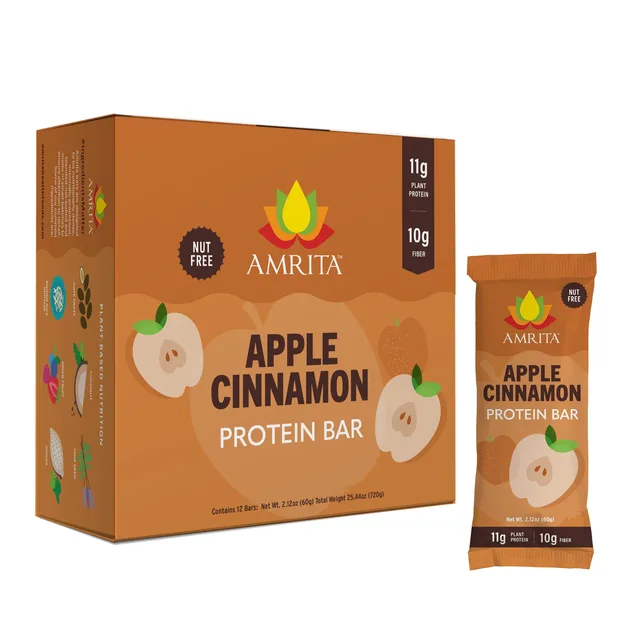 Apple Cinnamon Protein Bar by Amrita - Tier C kids snack