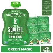 Chia Squeeze Vitality Snack — Green Magic by Mama Chia - Tier D kids snack