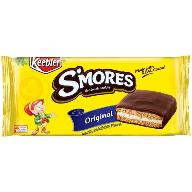 Keebler, s'mores sandwich cookies, original by Keebler - Tier E kids snack