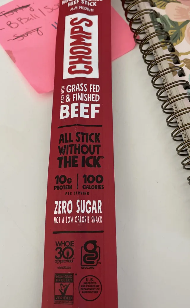Beef stick by Chomps - Tier A kids snack