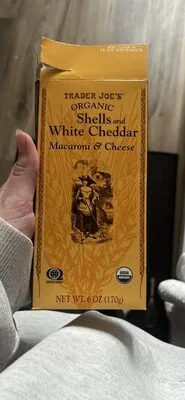 Organic Shells and White Cheddar Macaroni & Cheese by Trader Joe's - Tier B kids snack