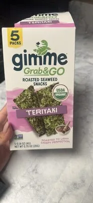 Roasted Seaweed Snacks by gimme Grab&GO - Tier A kids snack