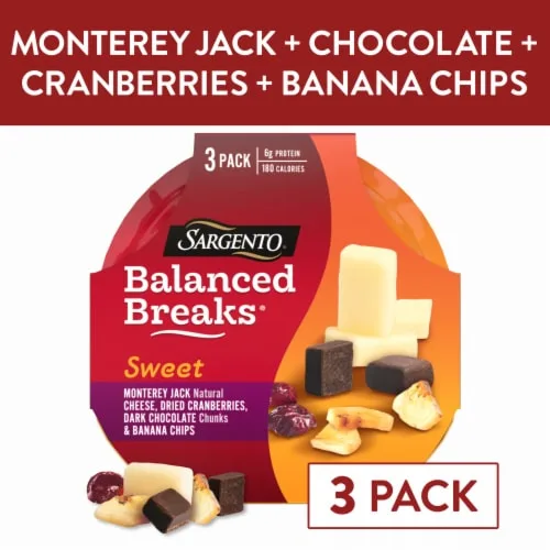 Balanced Breaks Sweet by Sargento - Tier B kids snack