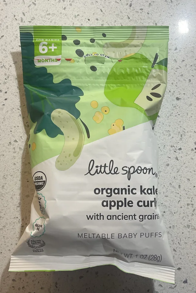 Organic Kale Apple Curl by Little Spoon - Tier A kids snack