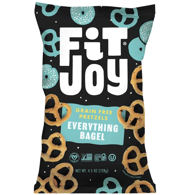 Everything Bagel Pretzel Twists by FitJoy - Tier B kids snack