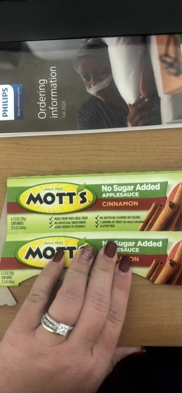 No Sugar Added Applesauce Cinnamon by Mott's - Tier B kids snack