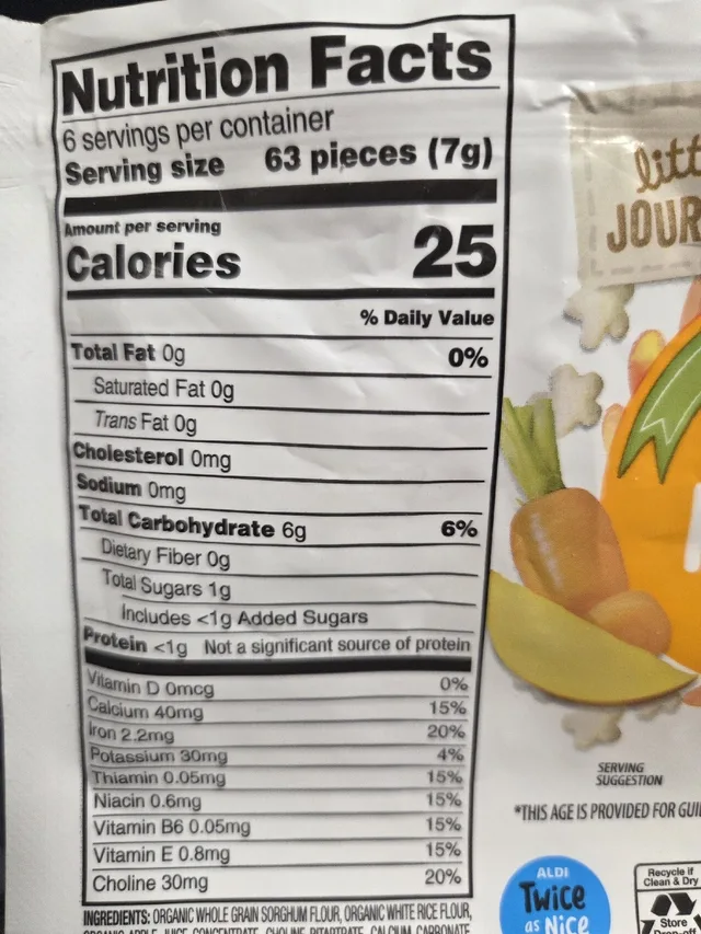 Apple Strawberry Puffs by Little Journey - Tier C kids snack