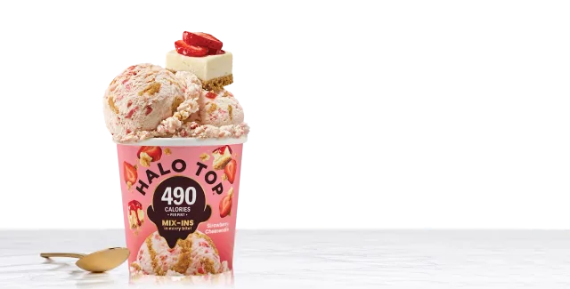 Strawberry Cheesecake by Halo Top - Tier E kids snack