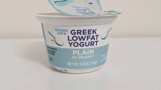 Greek Lowfat Yogurt Plain by Trader Joe's - Tier B kids snack
