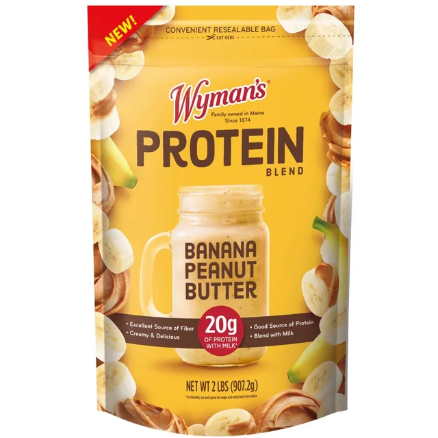 Wyman's Protein Blend - Banana Peanut Butter by Wyman's - Tier D kids snack
