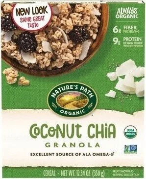 Natures path chia plus waffles by Nature's Path - Tier D kids snack