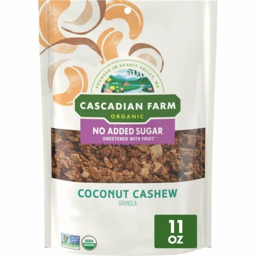 Coconut Cashew Granola by Cascadian Farm - Tier B kids snack