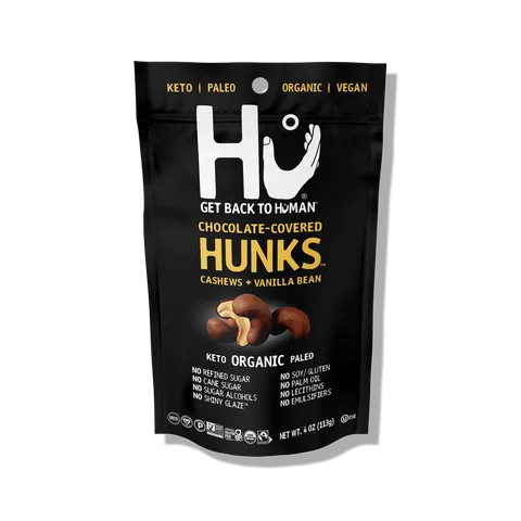 Cashews + Vanilla Bean Hunks by Hu - Tier D kids snack