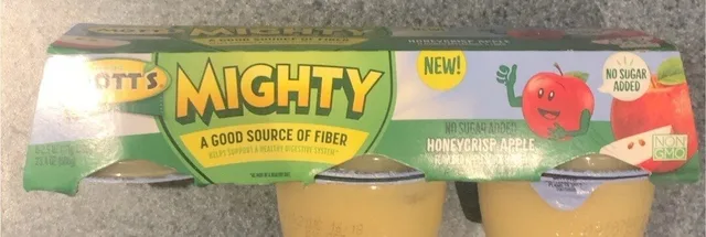Applesauce & Fiber by Mott's - Tier B kids snack