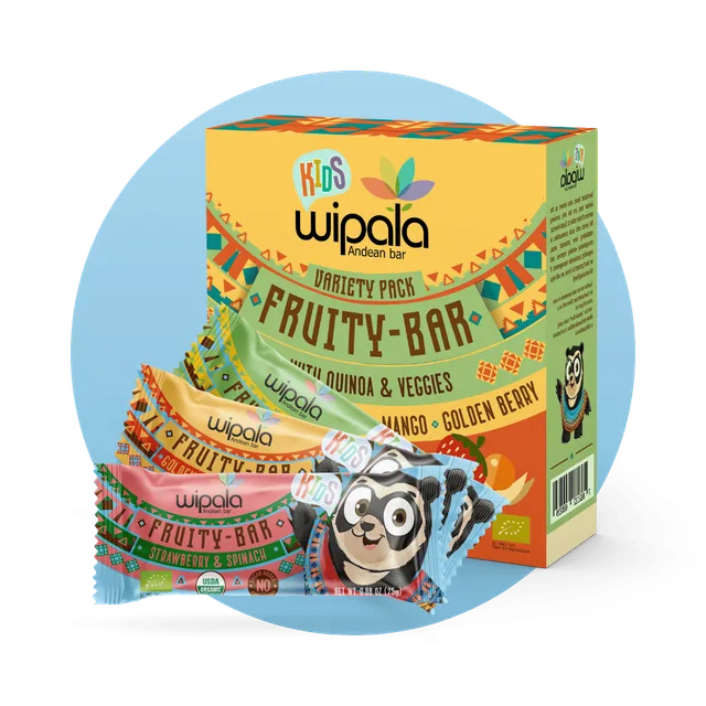 Wipala Kids Organic Fruity Bars - Variety Pack by Wipala Kids - Tier B kids snack