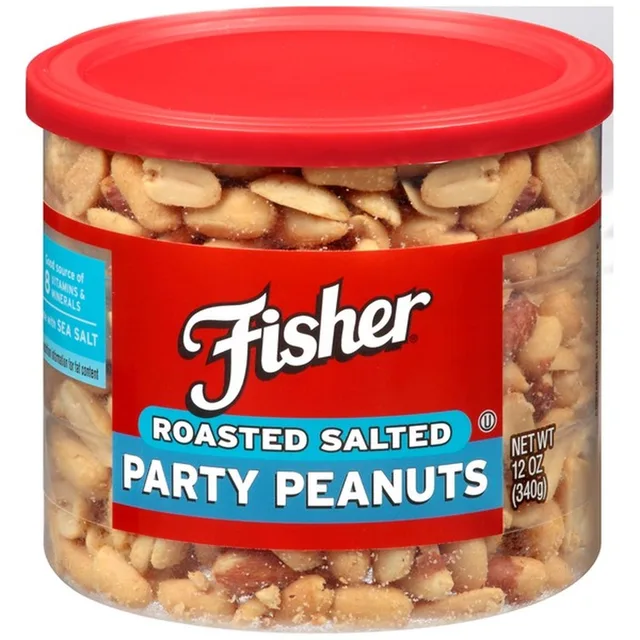 Roasted Salted Party Peanuts by Fisher - Tier C kids snack