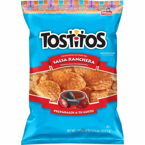 Corn Tortilla Chips, Salsa Ranchera by Tostitos - Tier B kids snack
