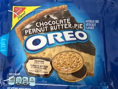 Chocolate Peanut Butter Pie Oreos by Nabisco - Tier E kids snack