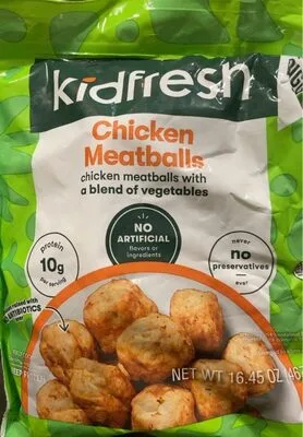 Kidfresh Mighty Meaty Chicken Meatballs by Kidfresh - Tier B kids snack