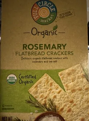 Rosemary flatbread crackers by Topco Associates - Tier B kids snack