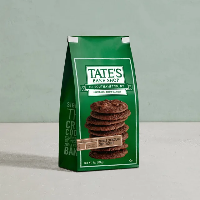 Double Chocolate Chip Cookies by Tate's Bake Shop - Tier E kids snack