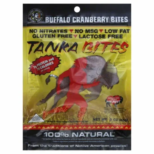 Bites Buffalo & Cranberry by Tanka - Tier E kids snack