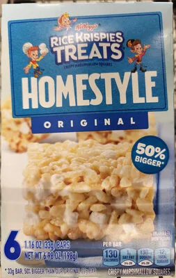 Rice Krispies Treats Homestyle Original by Rice Krispies - Tier E kids snack