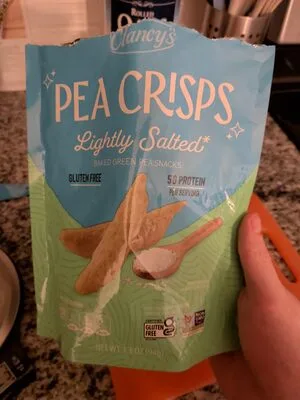 Pea Crisps Lightly Salted by Clancy's - Tier A kids snack