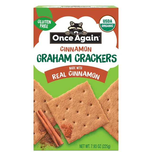Cinnamon Graham Crackers by Once Again - Tier D kids snack