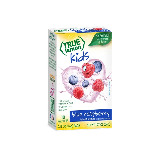Blue Raspberry by True Lemon Kids - Tier C kids snack