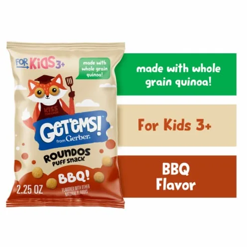Roundos Puff Snack by Gerber - Tier C kids snack