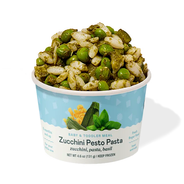 Tiny Organics Zucchini Pesto Pasta by Tiny Organics - Tier B kids snack