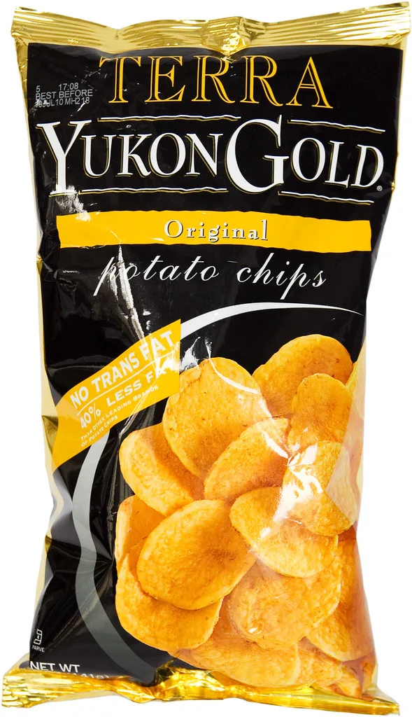 Yukon Gold, Potato Chips, Original by Terra - Tier B kids snack