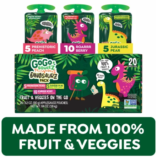 Fruit & Veggiez by GoGo squeeZ - Tier B kids snack
