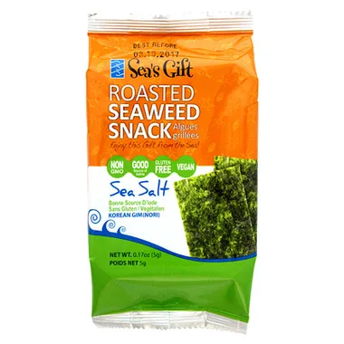 Sea Crisps Seaweed Kelp Snack by Jayone Foods - Tier C kids snack