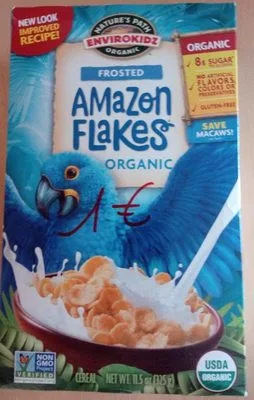Amazon Flakes Frosted Cereal by Envirokidz - Tier C kids snack
