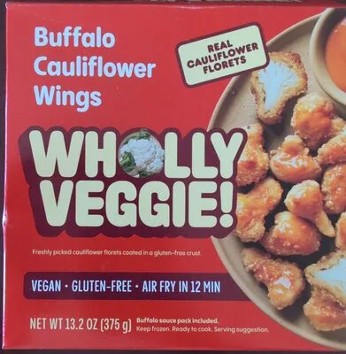 Buffalo Cauliflower Wings by Wholly Veggie - Tier B kids snack