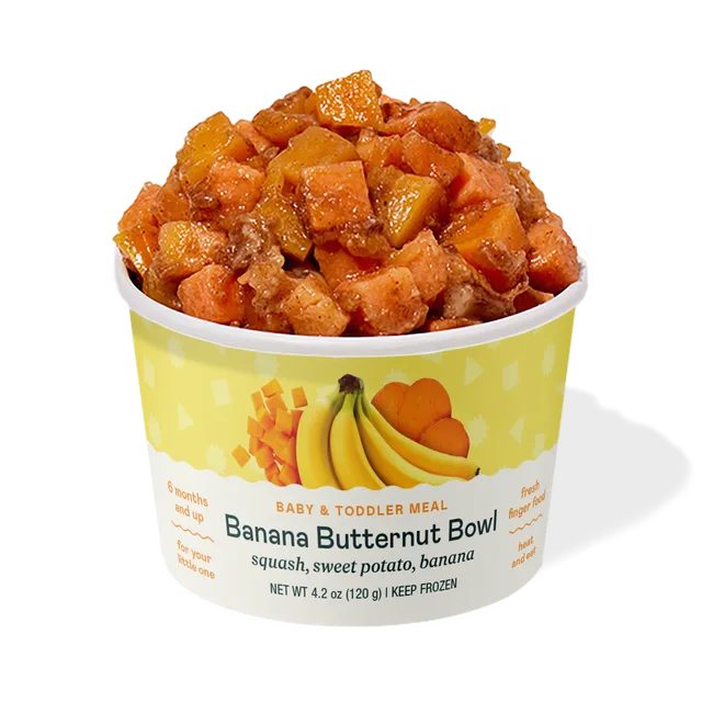 Tiny Organics Banana Butternut Bowl by Tiny Organics - Tier B kids snack
