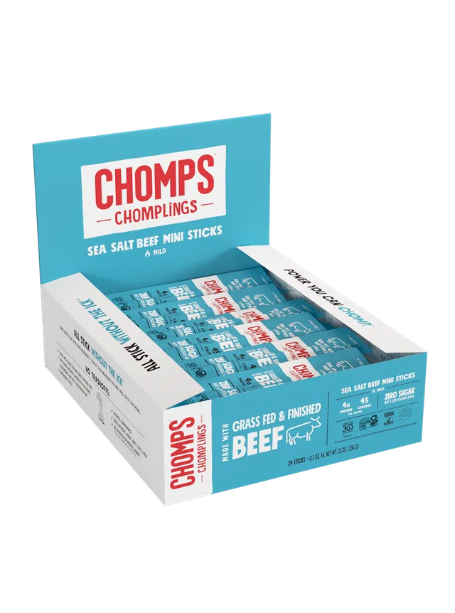 Sea Salt Beef by Chomps - Tier A kids snack